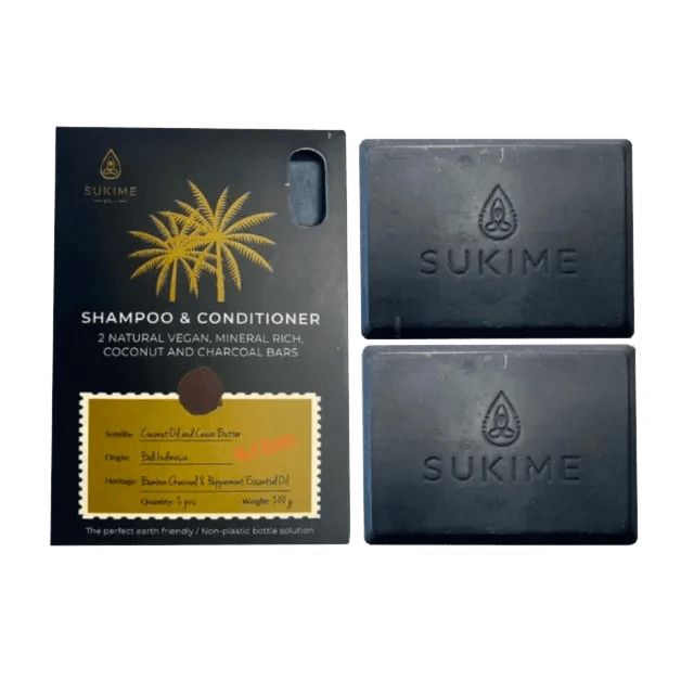 Zero Waste Vegan Shampoo Bars (2 Pack)